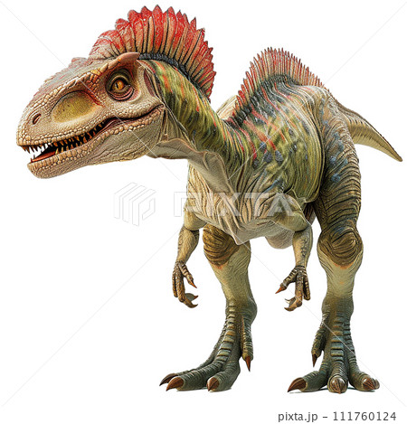 ディロフォサウルスのイメージ image of Dilophosaurus No3-12 111760124