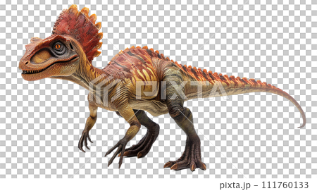 ディロフォサウルスのイメージ image of Dilophosaurus No2-2  111760133