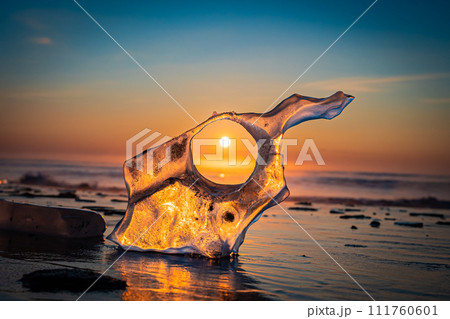 豊頃町のジュエリーアイス豊頃町のジュエリーアイス 111760601