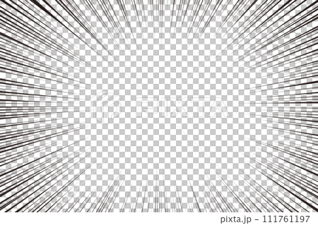 放射状の吹き出し、漫画風のフキダシ、ウニフラッシュ 放射状の吹き出し、漫画風のフキダシ、ウニフラッシュ 111761197