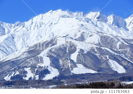 白馬村 八方尾根スキー場 白馬村 八方尾根スキー場 111763063