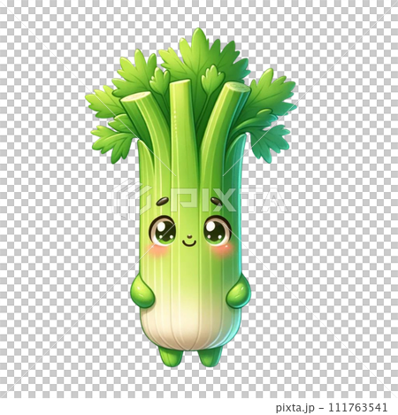セロリのキャラクターイラスト 111763541