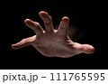 暗闇から迫りくる手・忍び寄る魔の手・ホラーイメージ 111765595