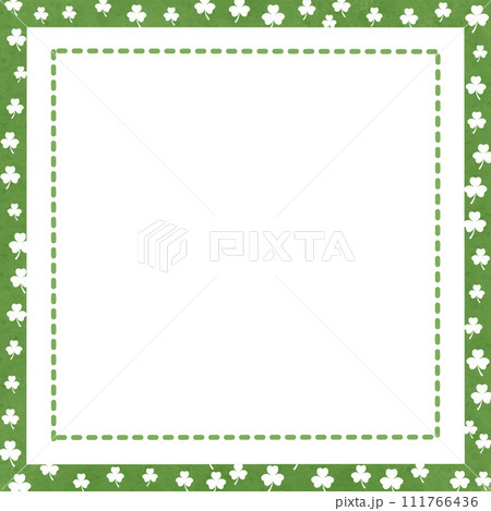 white checkered clover leaf, symbol of luck white checkered clover leaf, symbol of luck 111766436
