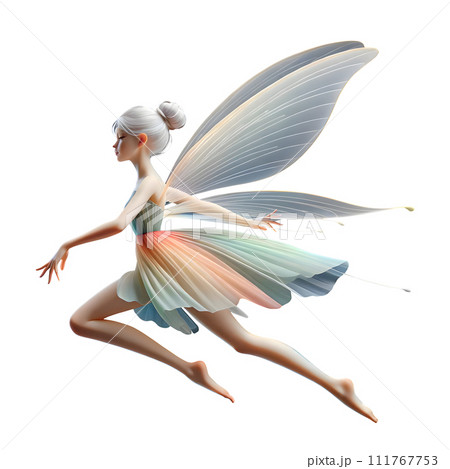 飛んでいる妖精、透過画像、PNG 111767753