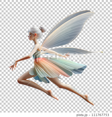 飛んでいる妖精、透過画像、PNG 111767753