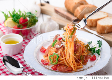 イタリアンスパゲッティ ( ナポリタン ) イタリアンスパゲッティ ( ナポリタン ) 111768196