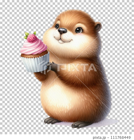 Groundhog cute wildlife Groundhog cute wildlife 111768449