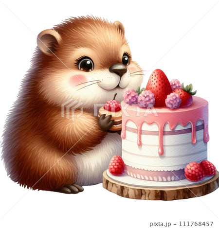 Groundhog cute wildlife Groundhog cute wildlife 111768457