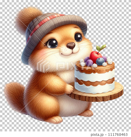 Groundhog cute wildlife Groundhog cute wildlife 111768463