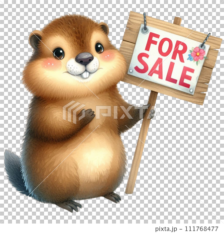 Groundhog cute wildlife Groundhog cute wildlife 111768477