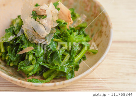 畑菜の辛し和え 畑菜の辛し和え 111768844