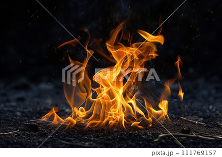 焚き火 111769157