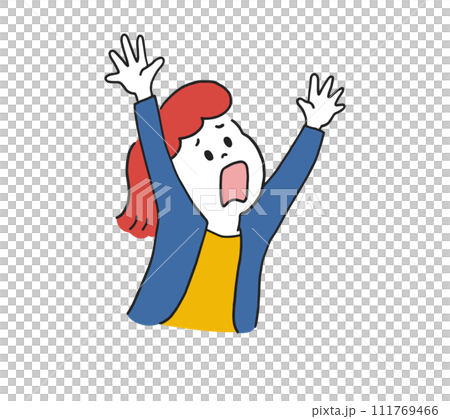 墜落的女人多彩 111769466