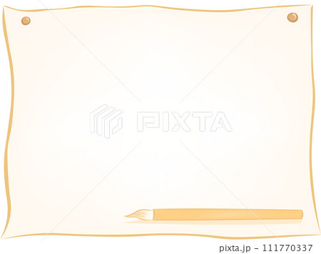貼り紙の背景ベクターイラスト 111770337