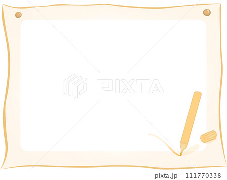 貼り紙の背景ベクターイラスト 111770338
