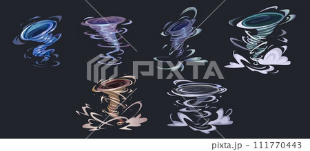Tornado cartoon collection Tornado cartoon collection 111770443
