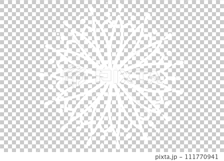 シンプルな白いレース シンプルな白いレース 111770941