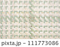 自然素材_竹細工_二本網代編み_地紋 111773086