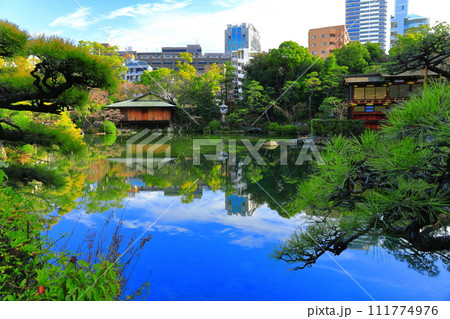 【兵庫県】晴天の相楽園 111774976