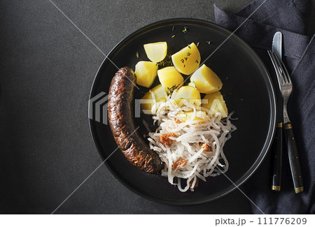 Bloody sausage morcilla Bloody sausage morcilla 111776209