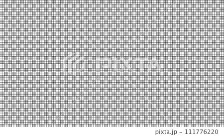 方眼紙　バックグラウンド　黒 111776220