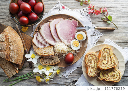 Easter meal 111776239
