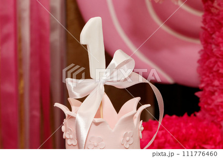 beautiful cake, candy and cake with a unit 111776460