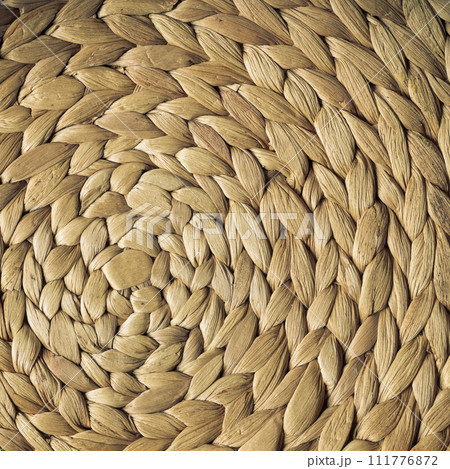 Wicker woven pattern for background or texture Wicker woven pattern for background or texture 111776872