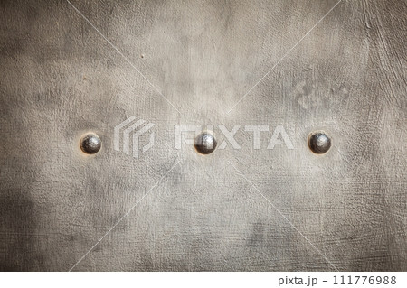 grunge metal plate as background texture 111776988