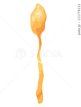 Archeology icon. Ancient artifact, graphic element of antiquity for mobile game, spoon object. Greek or egypt archaeology vector illustration Archeology icon. Ancient artifact, graphic element of antiquity for mobile game, spoon object. Greek or egypt archaeology vector illustration 111778112
