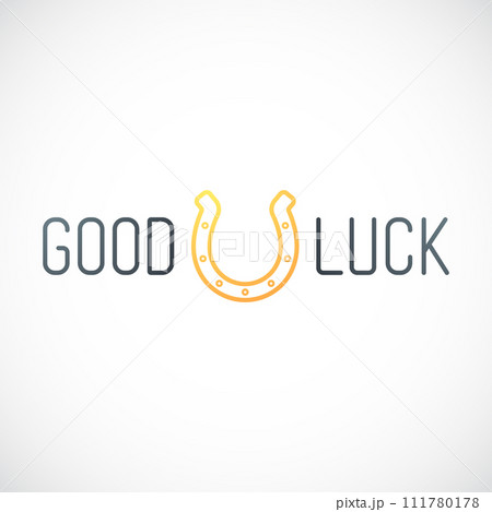 Good Luck emblem. Good Luck emblem. 111780178