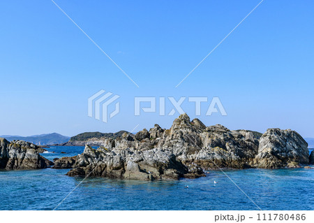 宮城 女川町と出島江島の離島航路 111780486