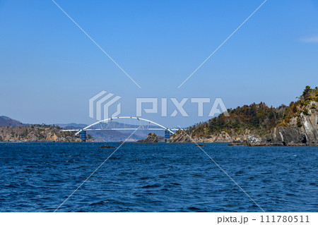 宮城 女川町と出島江島の離島航路 111780511