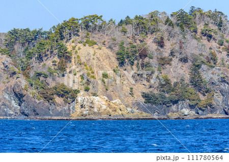 宮城 女川町と出島江島の離島航路 111780564