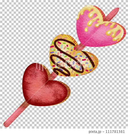 Macaron skewers Macaron skewers 111781381