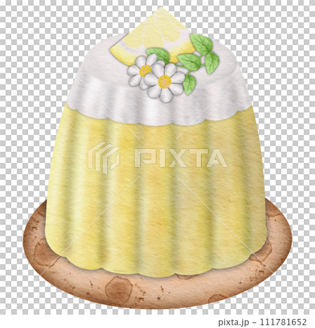 Honey Lemon Pudding 111781652