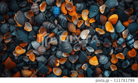 Sea shells background. Seashells background Sea shells background. Seashells background 111781799