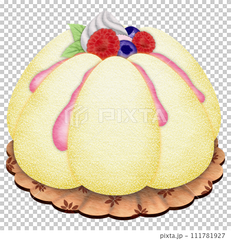 Berry Lava Cake 111781927