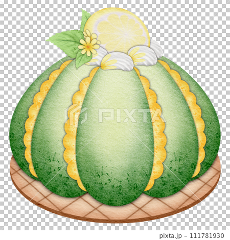 Orange Cream Pumpkin Cake 111781930