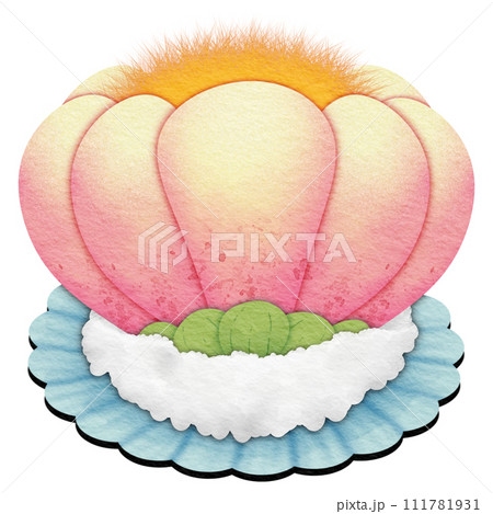 Dairy cream flower cake Dairy cream flower cake 111781931