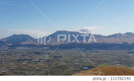 冬の大観峰からの景色 冬の大観峰からの景色 111782140