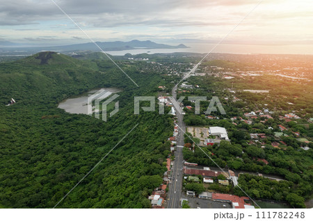 Central america Nicaragua country background 111782248