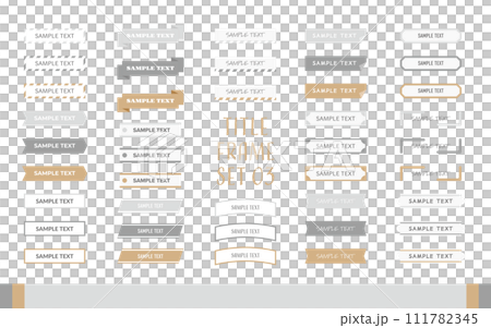 Title/heading frame set C05 111782345
