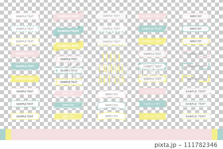 Title/heading frame set C06 111782346