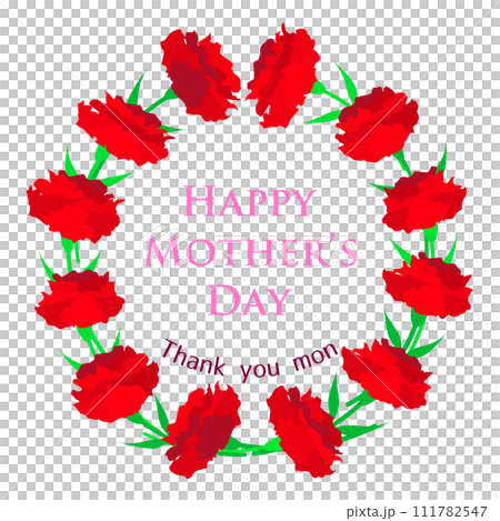 母親節康乃馨花環 母親節康乃馨花環 111782547