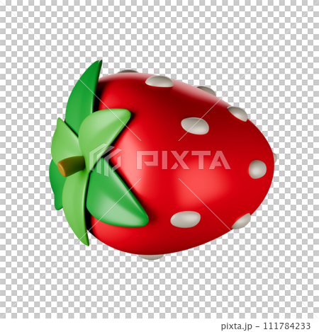 Pork burger 3D rendering on white background have work path.Cheeseburger Fast Food. 111784233