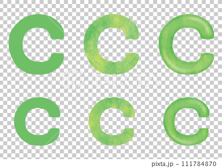 C c アルファベット 111784870