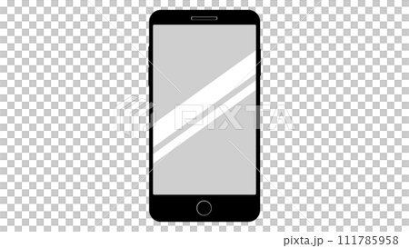 插畫素材:智慧型手機 插畫素材:智慧型手機 111785958