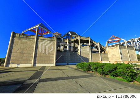 【香川県】快晴の瀬戸大橋記念館（瀬戸大橋記念公園） 111786006